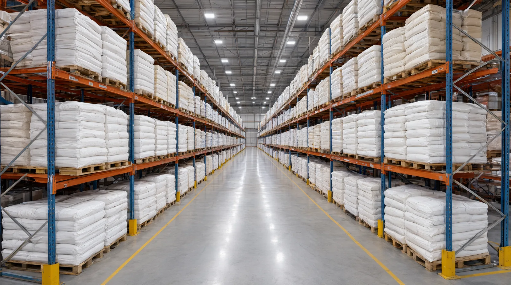 Ready-to-ship stock warehouse